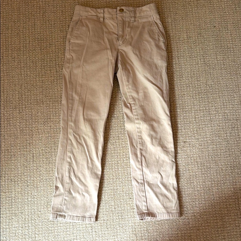 Boys Johnnie O cream colored pants! In amazing condition!!